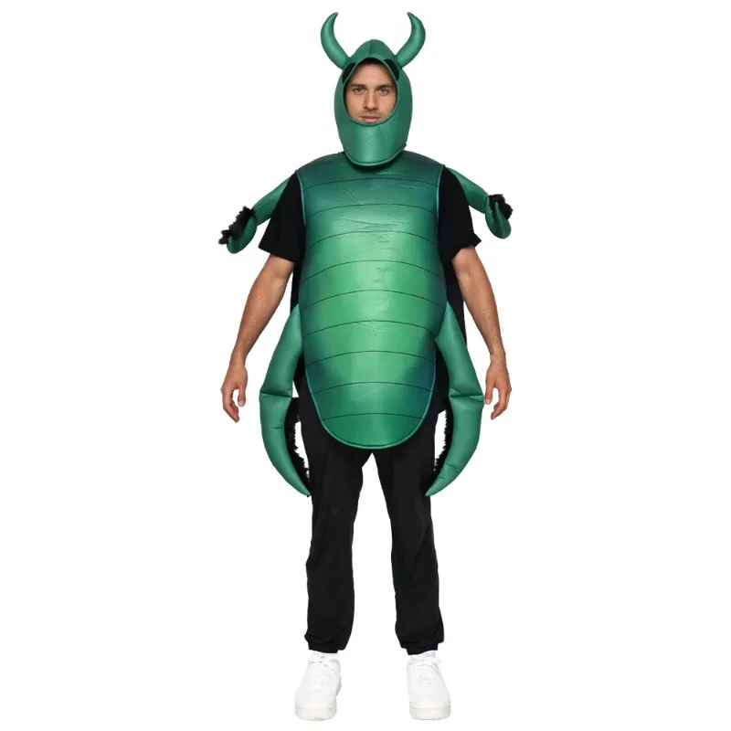 Halloween Beetle Costume Adults Insect Cosplay Outfit Funny Stage Performance Animal Dress Up Festival Jumpsuit Party Carnival
Halloween Beetle Costume Adults Insect Cosplay Outfit Funny Stage Performance Animal Dress Up Festival Jumpsuit Party Carnival