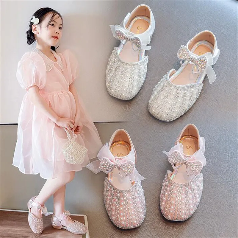 Autumn Girls Leather shoes Princess Square Rhinestone Bow Single Shoes Fashion Children Performance Wedding Shoes
Autumn Girls Leather shoes Princess Square Rhinestone Bow Single Shoes Fashion Children Performance Wedding Shoes
