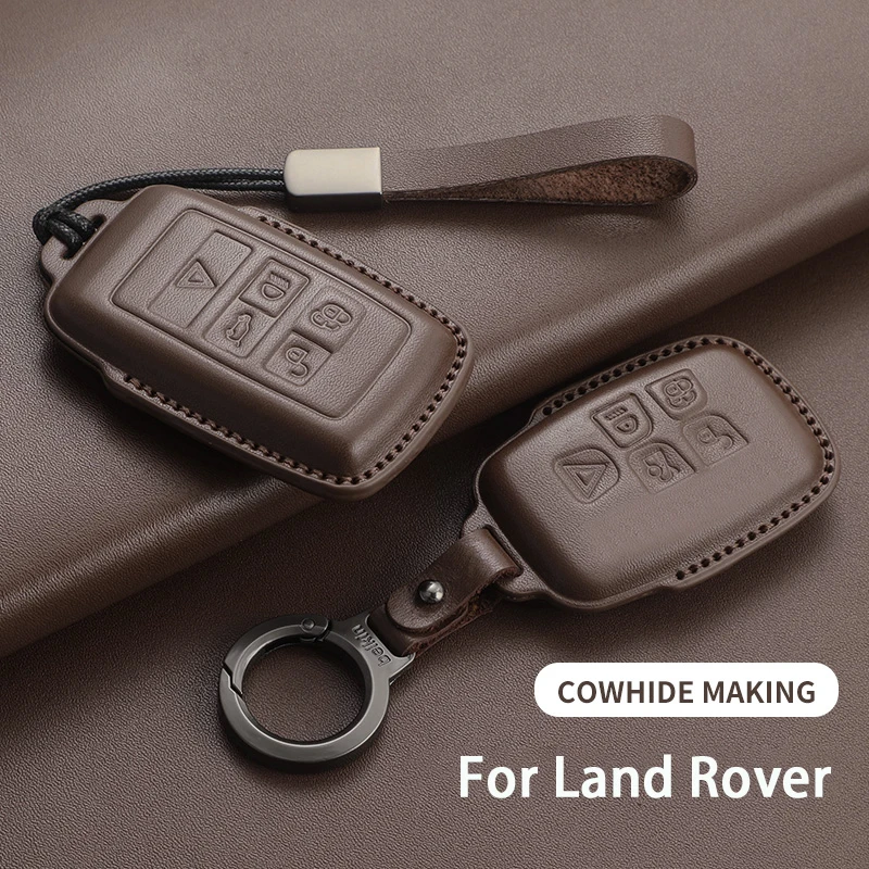 Leather Car Remote Key Case For Land Rover Range Rover Sport Evoque Freelander Velar Discovery 4 Auto Key Shell Fob Keychain
Leather Car Remote Key Case For Land Rover Range Rover Sport Evoque Freelander Velar Discovery 4 Auto Key Shell Fob Keychain