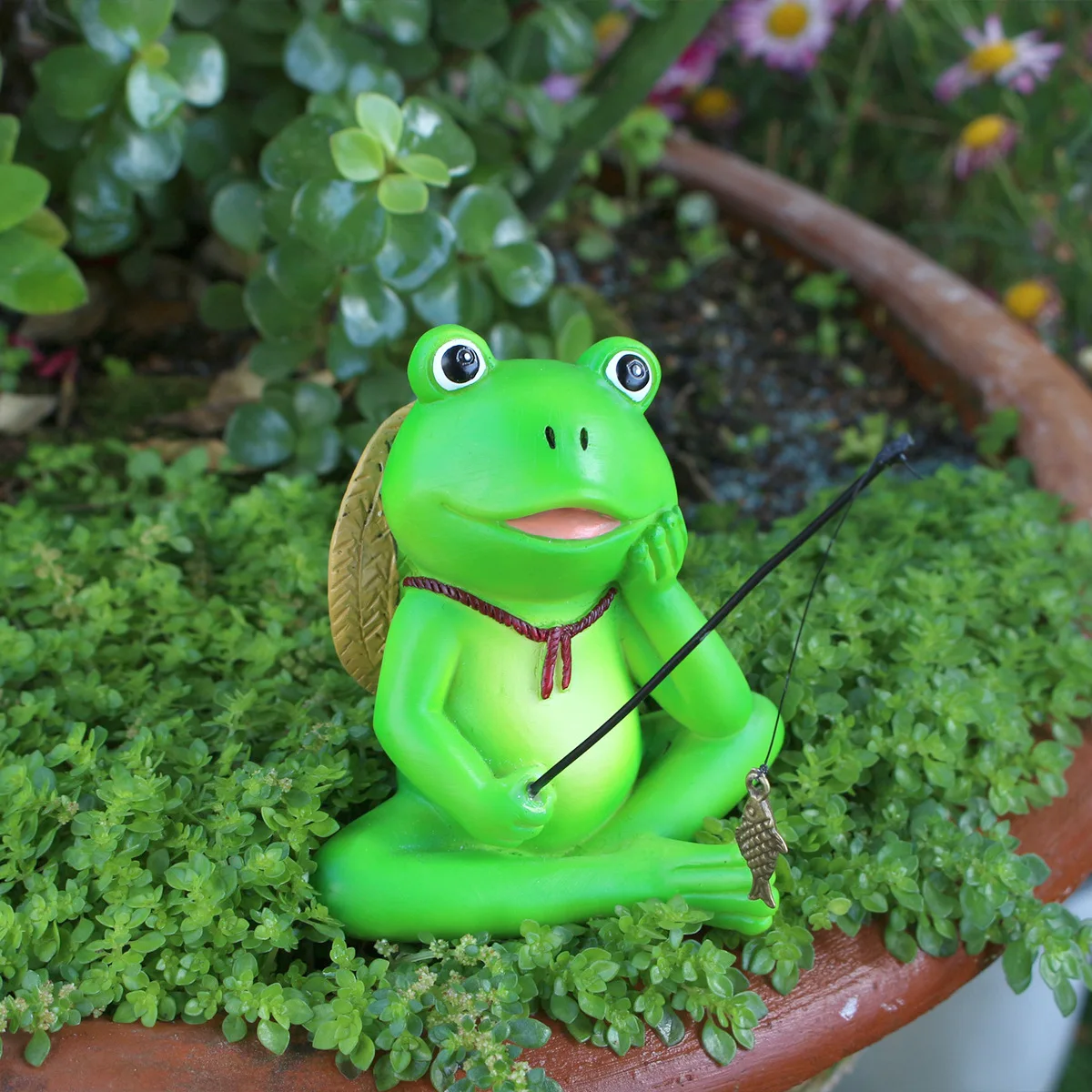 Handmade Frog Figure - Micro Landscape Decor, Adorable Animal Gift for Office & Car Interior
Handmade Frog Figure - Micro Landscape Decor, Adorable Animal Gift for Office & Car Interior