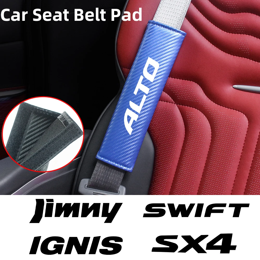 Carbon Fiber Car Seatbelt Shoulder Protector Cover Safety Belt Shoulder Pad Cushion For Suzuki Alto IGNIS JIMNY SWIFT SX4 VITARA
Carbon Fiber Car Seatbelt Shoulder Protector Cover Safety Belt Shoulder Pad Cushion For Suzuki Alto IGNIS JIMNY SWIFT SX4 VITARA