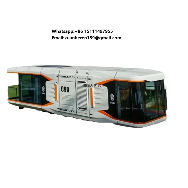 Modular Wooden Container House Space Capsle Hotel Design with LED Mood Lighting Voice Control System Online Technical Support
Modular Wooden Container House Space Capsle Hotel Design with LED Mood Lighting Voice Control System Online Technical Support