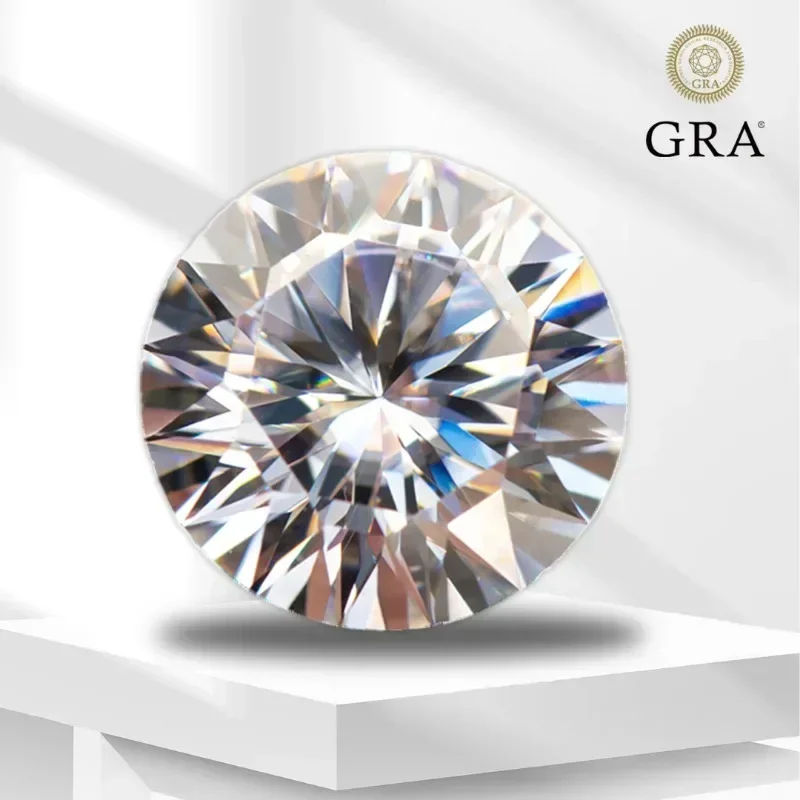 Оптовая продажа, муассанит, камень круглой формы, специальная огранка, шестнадцати стрел, цвет D, VVS1, выращенный в лаборатории бриллиант для подвесок, ювелирных изделий Twith Certifi 
Оптовая продажа, муассанит, камень круглой формы, специальная огранка, шестнадцати стрел, цвет D, VVS1, выращенный в лаборатории бриллиант для подвесок, ювелирных изделий Twith Certifi