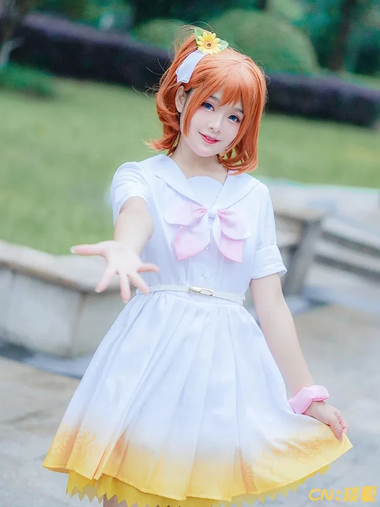Anime Lovelive A song for you! Kousaka Honoka Cosplay Costume women Dress In stock
Anime Lovelive A song for you! Kousaka Honoka Cosplay Costume women Dress In stock