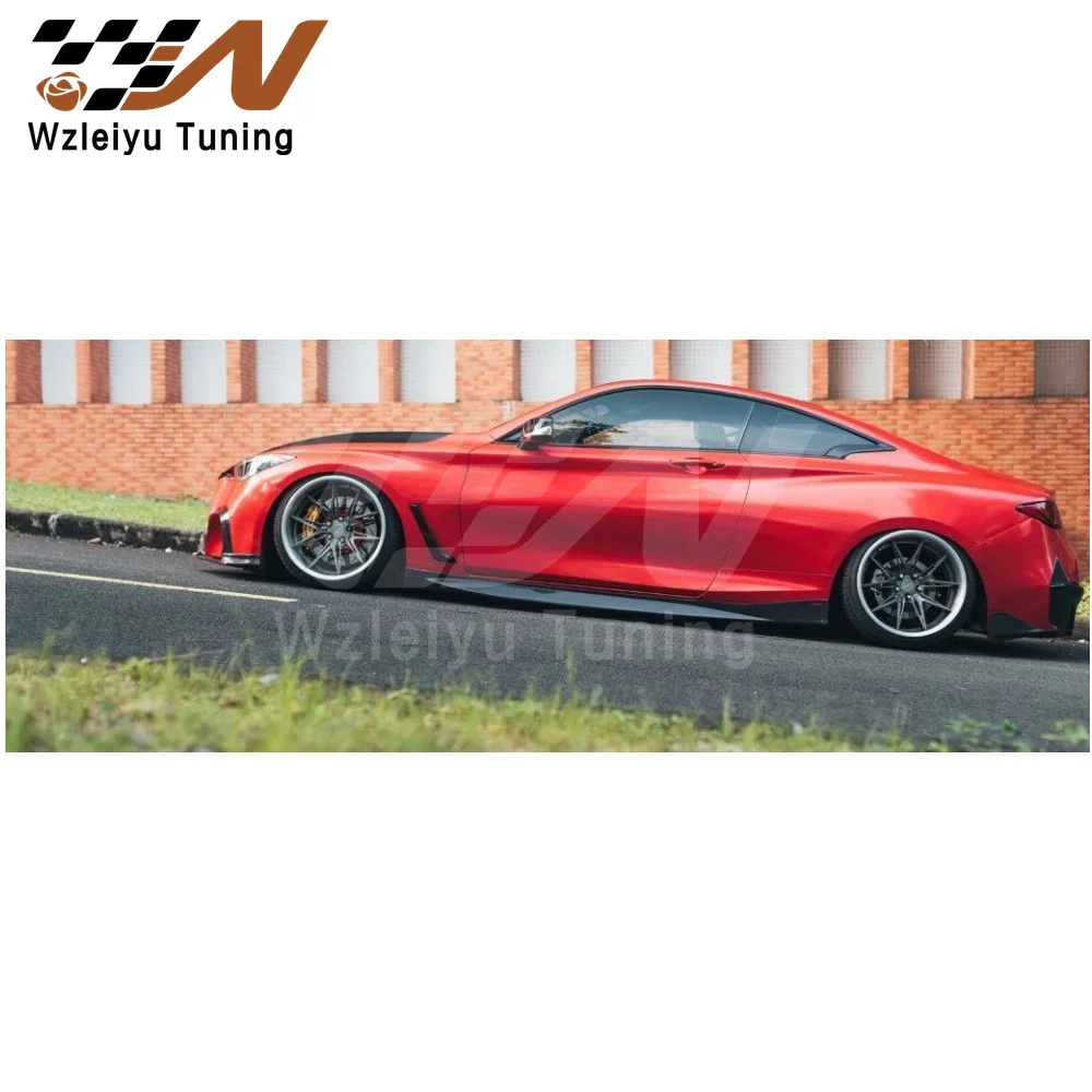 CM Style Carbon Fiber Side Skirts Fit For Infiniti Q60 17-22 High Quality Fitment
CM Style Carbon Fiber Side Skirts Fit For Infiniti Q60 17-22 High Quality Fitment