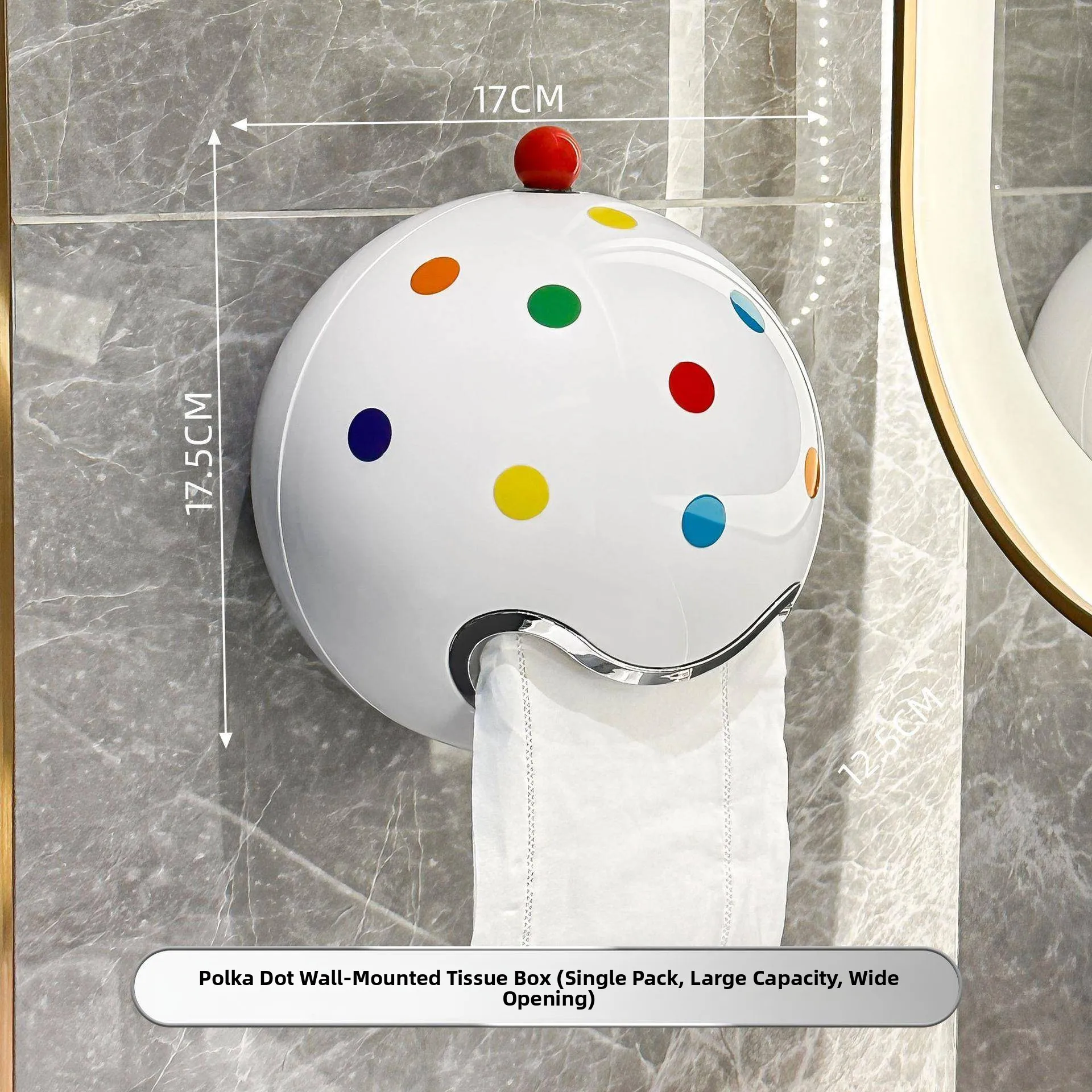 Dopamine Bathroom Tissue Box Toilet Paper Holder No Drilling Required Simple Style Countertop Storage Organizer for Home
Dopamine Bathroom Tissue Box Toilet Paper Holder No Drilling Required Simple Style Countertop Storage Organizer for Home