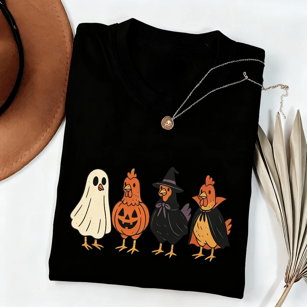 Retro Halloween Chicken Shirt Vintage Country Western Halloween T-Shirt Funny Chicken Women Tee Chicken Lover Gift Farm Clothing
Retro Halloween Chicken Shirt Vintage Country Western Halloween T-Shirt Funny Chicken Women Tee Chicken Lover Gift Farm Clothing