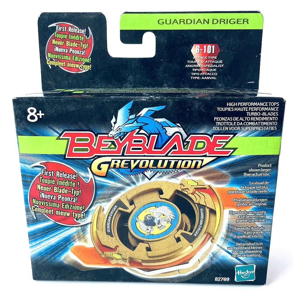 TAKARA TOMY BEYBLADE G Revolution Guardian Driger B-101, Новый в запечатанной коробке, отличное состояние, Винтажный супер редкий герметичный
TAKARA TOMY BEYBLADE G Revolution Guardian Driger B-101, Новый в запечатанной коробке, отличное состояние, Винтажный супер редкий герметичный