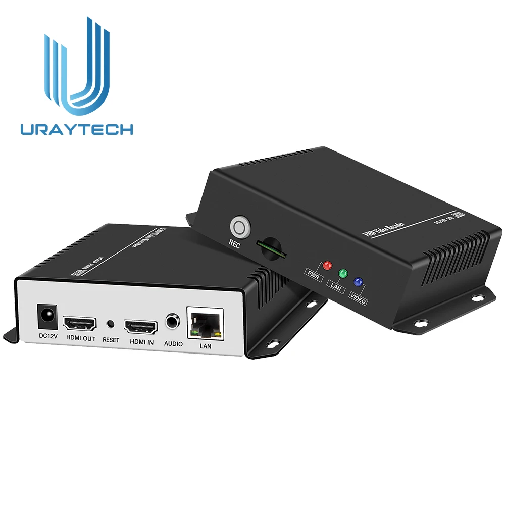 URayTech HD Video Audio Encoder H.265 Live Broadcast Encoder SRT RTSP HLS UDP RTMPS Supports Recording Video Stream
URayTech HD Video Audio Encoder H.265 Live Broadcast Encoder SRT RTSP HLS UDP RTMPS Supports Recording Video Stream