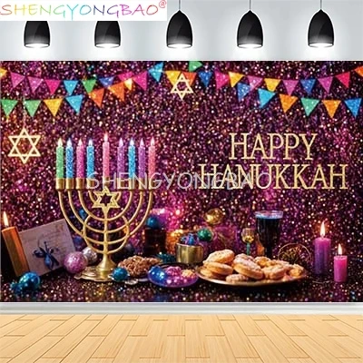 Judaism Happy Hanukkah Background Jewish Jesus Passover Candlestick Party Candles Kwanzaa Bread Photography Backdrop IS-04
Judaism Happy Hanukkah Background Jewish Jesus Passover Candlestick Party Candles Kwanzaa Bread Photography Backdrop IS-04