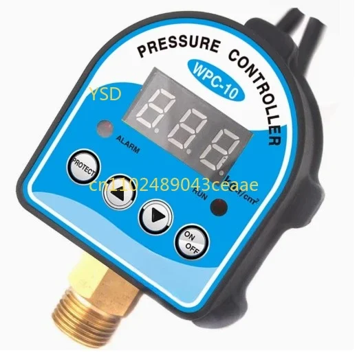 WPC10 Digital Water Pressure Switch with Digital Display, for Booster Pump Control, with G1/2" Adapter
WPC10 Digital Water Pressure Switch with Digital Display, for Booster Pump Control, with G1/2" Adapter