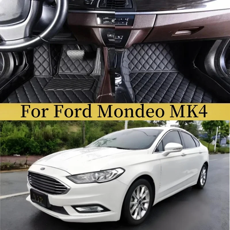 Пользовательские для Ford Mondeo MK4 2007 2008 2009-2013, автомобильные подушечки для ног, защитные коврики, автомобильные коврики, аксессуары для автомобильных ковров
Пользовательские для Ford Mondeo MK4 2007 2008 2009-2013, автомобильные подушечки для ног, защитные коврики, автомобильные коврики, аксессуары для автомобильных ковров
