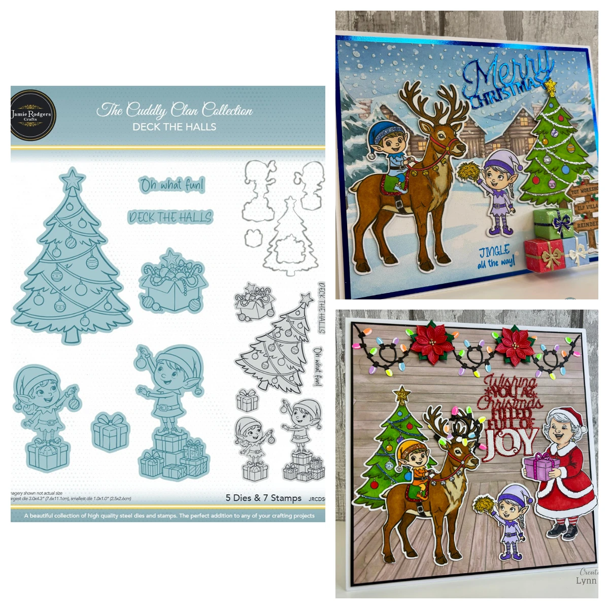 Jamie Rodgers Crafts Santa's Workshop Christmas Toy Frame Metal Cutting Dies Stamps for DIY Handmade Scrapbooking June 2026 New
Jamie Rodgers Crafts Santa's Workshop Christmas Toy Frame Metal Cutting Dies Stamps for DIY Handmade Scrapbooking June 2026 New