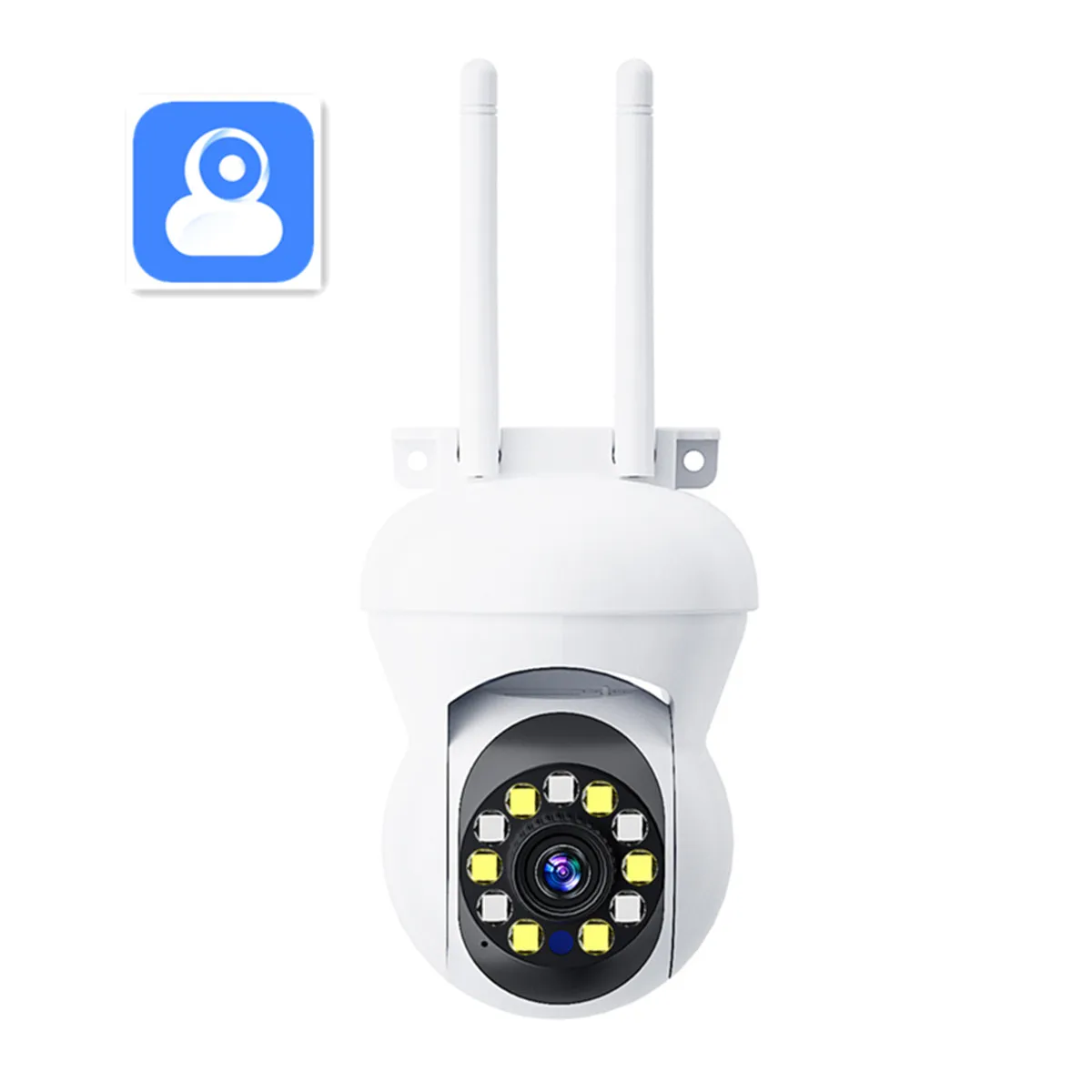 2MP 1080P 360Degree Wireless PTZ IP Dome Camera Full Color Night Vision AI Humanoid Detection Intercom CCTV Baby Monitor
2MP 1080P 360Degree Wireless PTZ IP Dome Camera Full Color Night Vision AI Humanoid Detection Intercom CCTV Baby Monitor