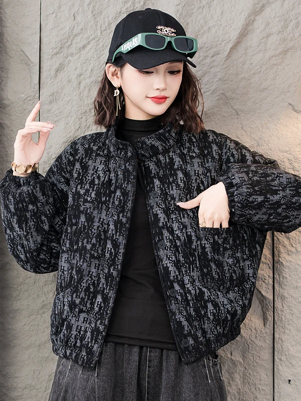 Thiened Fce Winter Jaet ort Collar ort Sle Women's Casual Cotton Coat Warm Comfortable Faionable Commute Sle
Thiened Fce Winter Jaet ort Collar ort Sle Women's Casual Cotton Coat Warm Comfortable Faionable Commute Sle