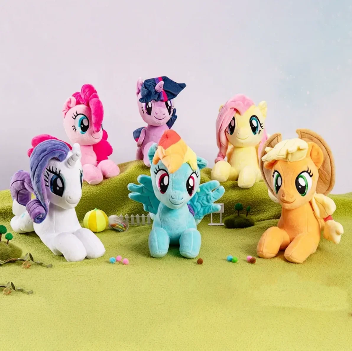 Cute My Little Pony Plush Toys Twilight Sparkle Pinkie Pie Rarity Fluttershy Applejack Rainbow Dash Stuffed Doll Kid Xmas Gift
Cute My Little Pony Plush Toys Twilight Sparkle Pinkie Pie Rarity Fluttershy Applejack Rainbow Dash Stuffed Doll Kid Xmas Gift