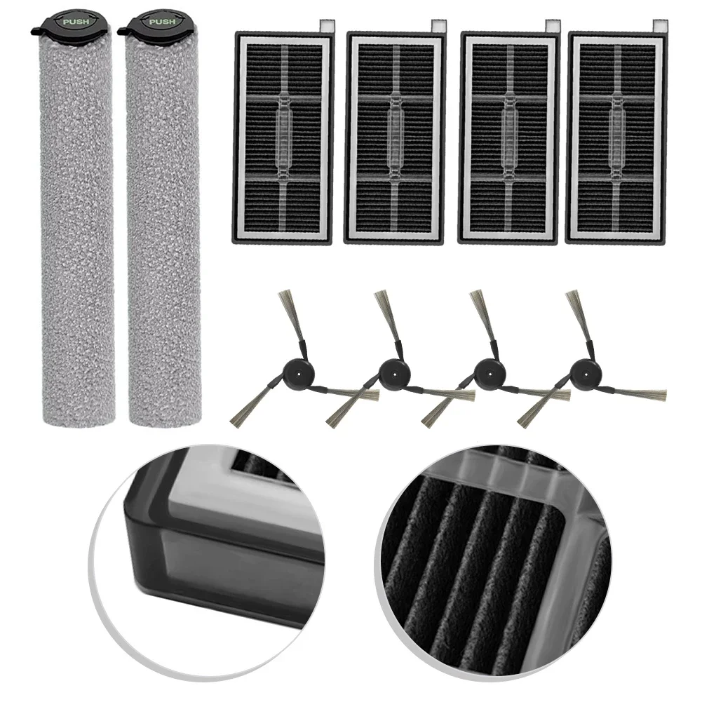 Main Side Brush Filter Rolling Mop For MOVA S70 Roller / S70 Ultra Roller Cleaning Tools Home Appliance Parts For Household
Main Side Brush Filter Rolling Mop For MOVA S70 Roller / S70 Ultra Roller Cleaning Tools Home Appliance Parts For Household