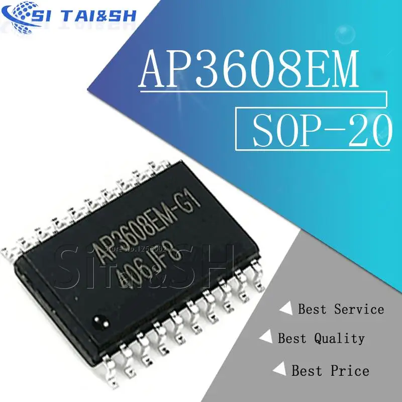 5 шт. AP3608EM черный пластиковый защитный чехол для SOP-20 AP3608EM-G1 AP3608 новый оригинальный светодиодный привод тока
5 шт. AP3608EM черный пластиковый защитный чехол для SOP-20 AP3608EM-G1 AP3608 новый оригинальный светодиодный привод тока