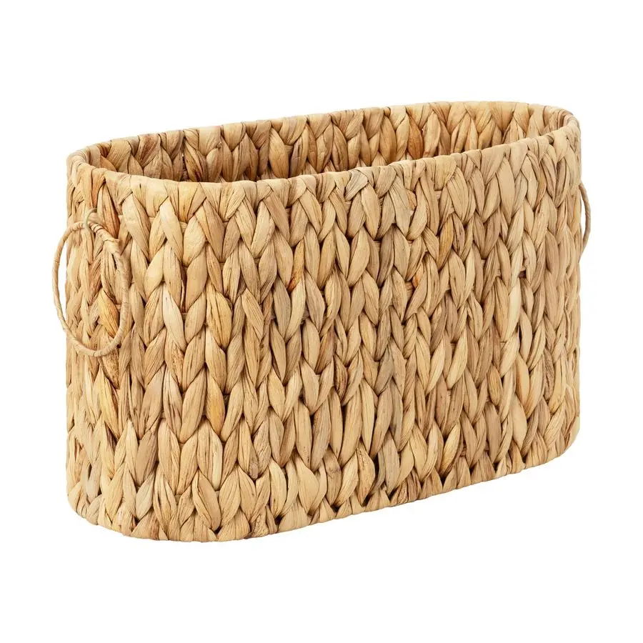 Toilet Paper Storage, Toilet Paper Storage Holder for 6 Regular Rolls, Wicker Basket for Bathroom, Natural Water Hyacinth
Toilet Paper Storage, Toilet Paper Storage Holder for 6 Regular Rolls, Wicker Basket for Bathroom, Natural Water Hyacinth