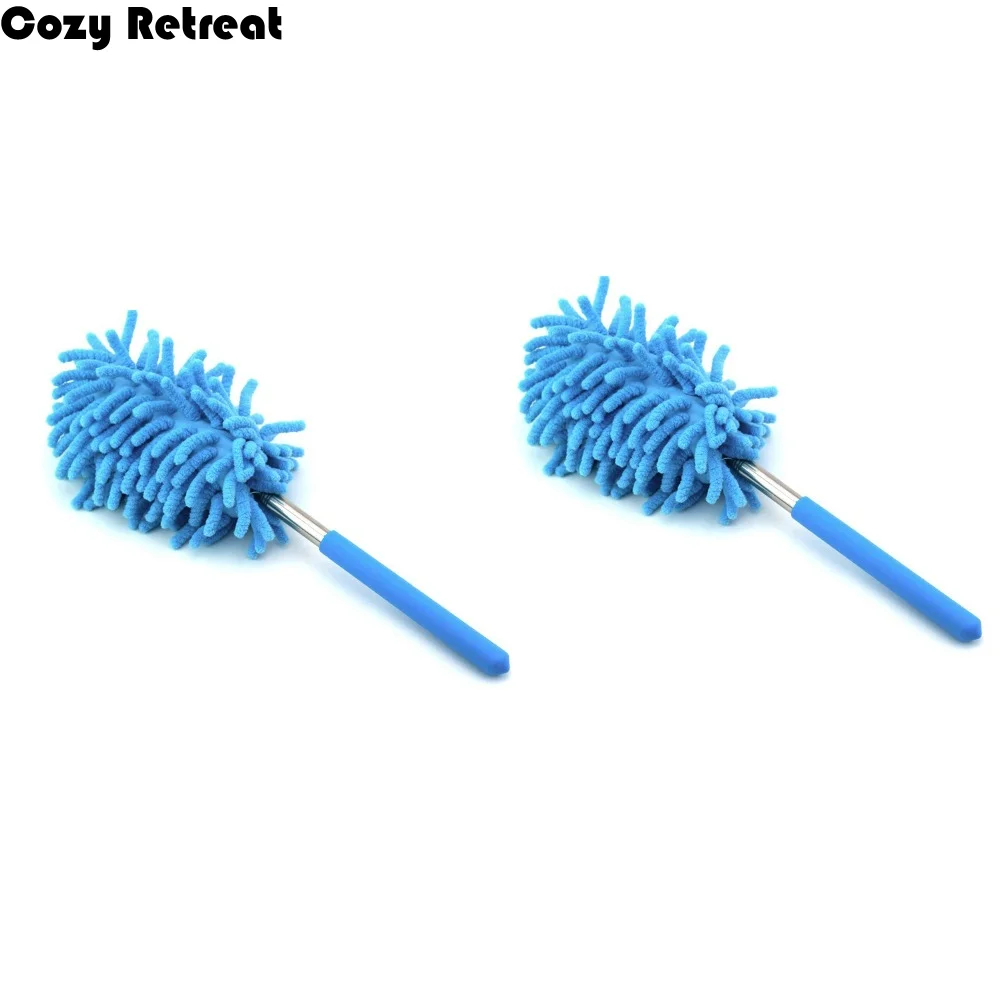 2 Pieces Extendable Microfiber Duster Replaceable Head Stainless Steel Handle Telescopic Dust Brush Detachable Soft Dust Cleaner
2 Pieces Extendable Microfiber Duster Replaceable Head Stainless Steel Handle Telescopic Dust Brush Detachable Soft Dust Cleaner