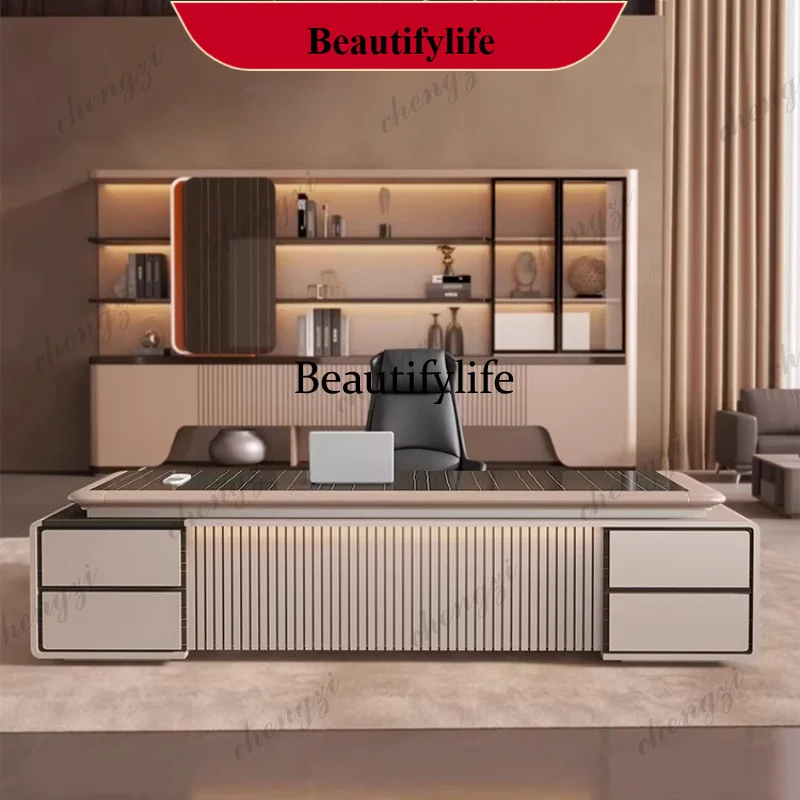 D178 luxury Computer Office Desk Standing L Shaped Writing Boss Table Lift Up Table Gaming Sedentary Filing Cabinet Boss Furnitu
D178 luxury Computer Office Desk Standing L Shaped Writing Boss Table Lift Up Table Gaming Sedentary Filing Cabinet Boss Furnitu