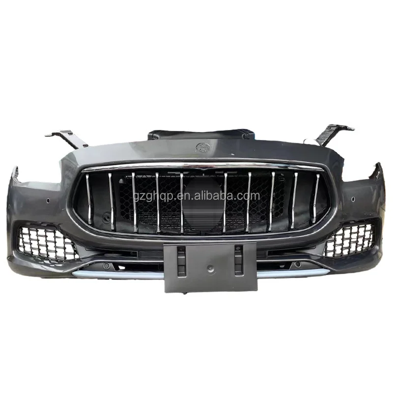 High Quality Second-hand Front Bumper Assembly with Radiator Fan Body Kit for 2017-2022 Quattroporte
High Quality Second-hand Front Bumper Assembly with Radiator Fan Body Kit for 2017-2022 Quattroporte