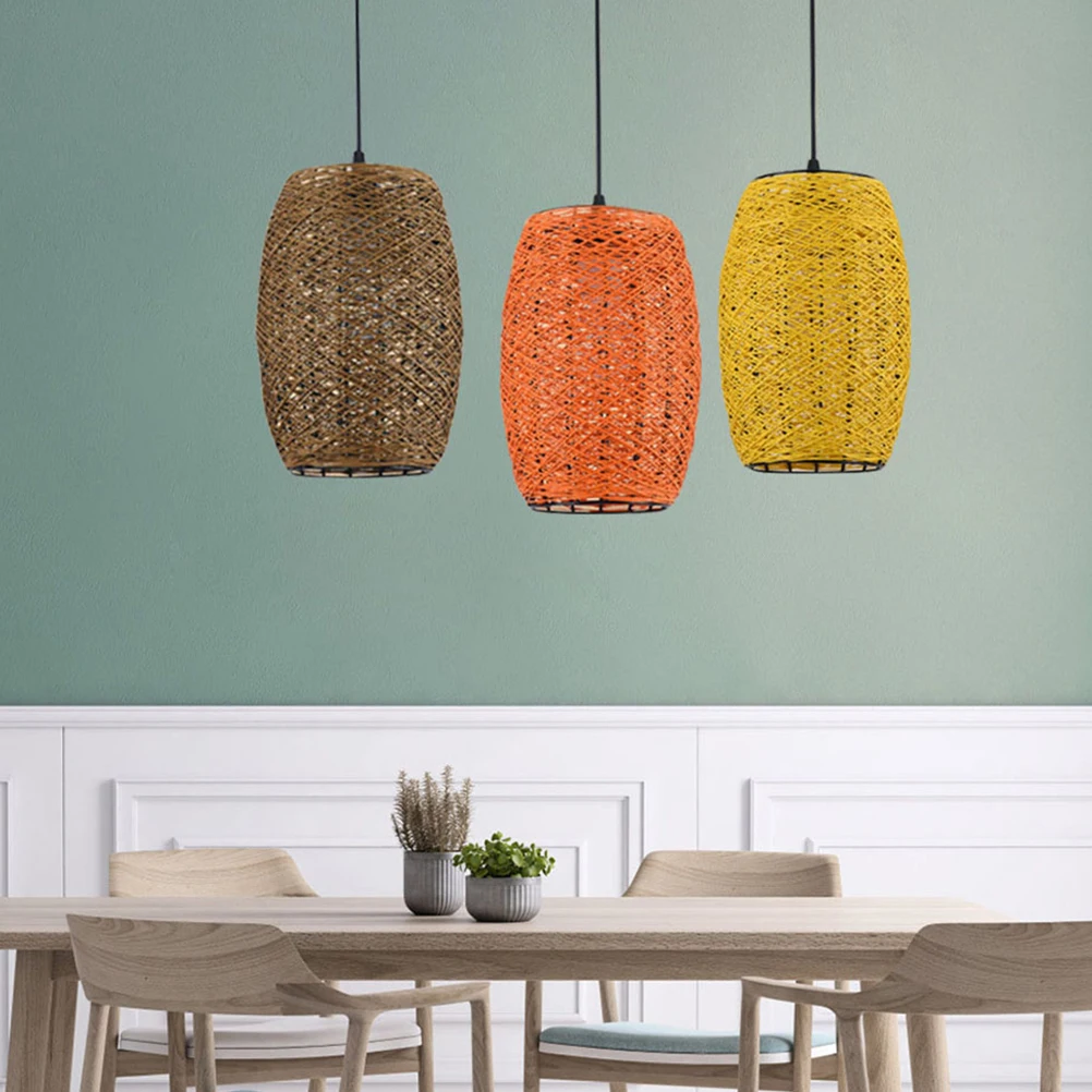 Natural Rattan Woven Ceiling Lamp Chandelier Decorative Hanging Light For Restaurant Teahouse Party No Bulb Included
Natural Rattan Woven Ceiling Lamp Chandelier Decorative Hanging Light For Restaurant Teahouse Party No Bulb Included