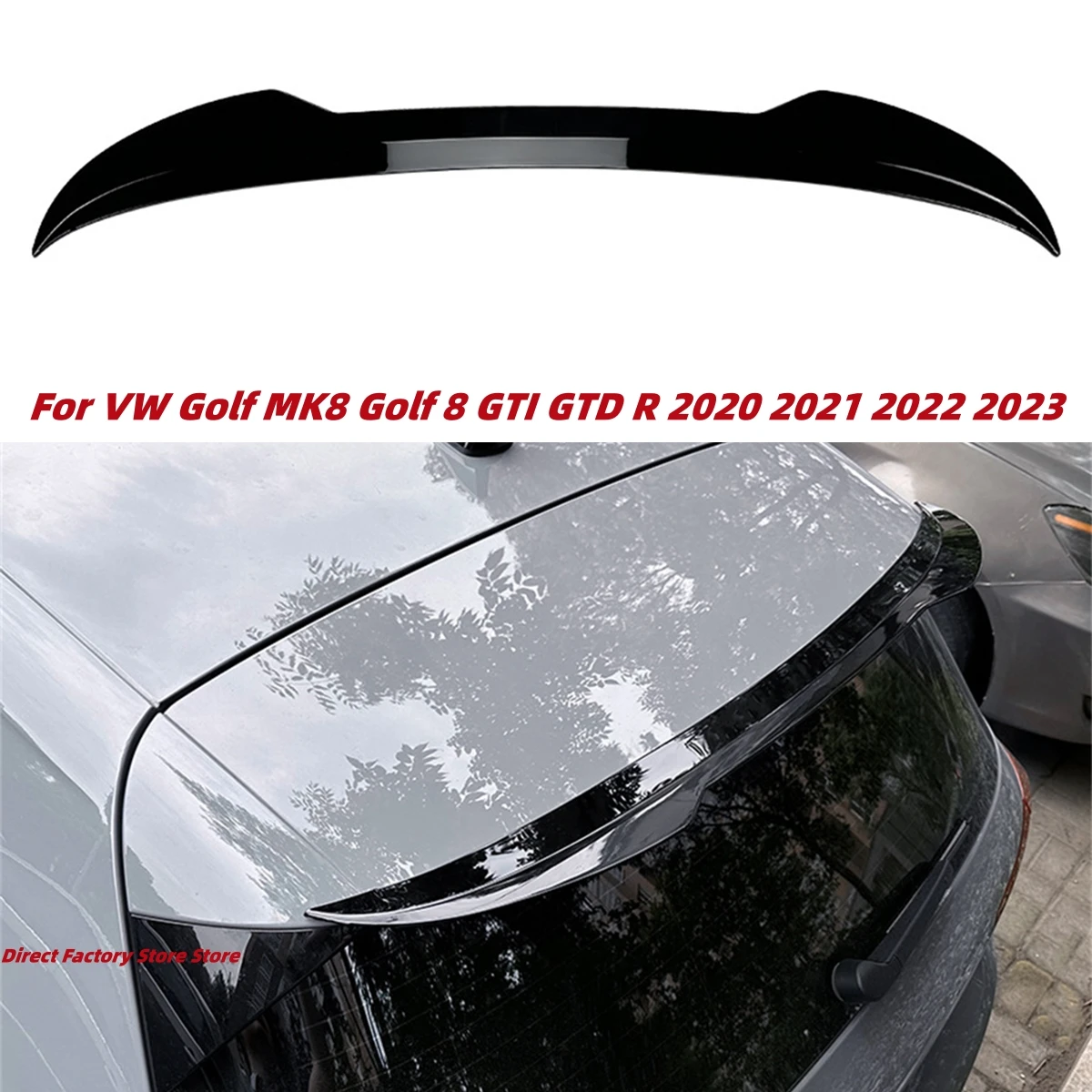 Maxton Style Car Rear Roof Spoiler Tail Wing For VW Golf MK8 Golf 8 GTI GTD R 2020-2023 Rear Spoiler Cap Wing Bodykit
Maxton Style Car Rear Roof Spoiler Tail Wing For VW Golf MK8 Golf 8 GTI GTD R 2020-2023 Rear Spoiler Cap Wing Bodykit