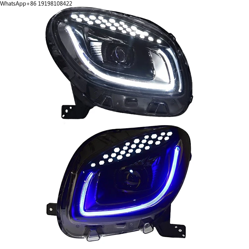 YU GUANG Head Lamp for Mercedes Benz Smart W453 Headlight 2015-2019 Upgrade Auto Car Accessories DRL LED Lens Front Lights Lens
YU GUANG Head Lamp for Mercedes Benz Smart W453 Headlight 2015-2019 Upgrade Auto Car Accessories DRL LED Lens Front Lights Lens