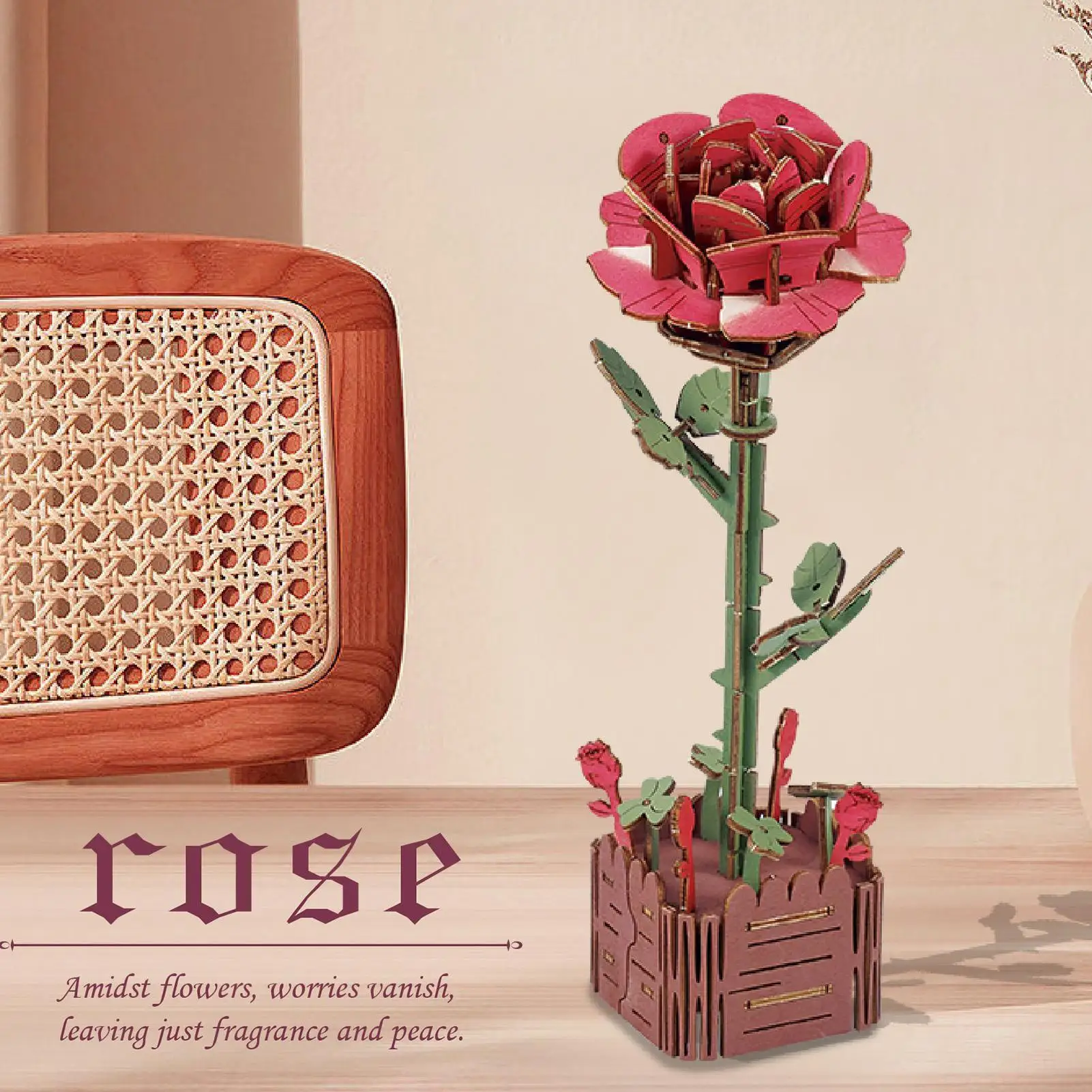 Wooden Bloom Craft Beginner Friendly Wooden Model Craft Model Kit Building Set for Making Home House Office Indoor Outdoor
Wooden Bloom Craft Beginner Friendly Wooden Model Craft Model Kit Building Set for Making Home House Office Indoor Outdoor