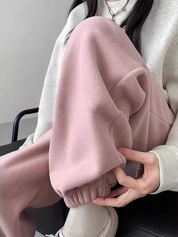 Женские спортивные брюки больших размеров с завязками, свободные прямые повседневные брюки, теплые и удобные, для осени и зимы
Женские спортивные брюки больших размеров с завязками, свободные прямые повседневные брюки, теплые и удобные, для осени и зимы