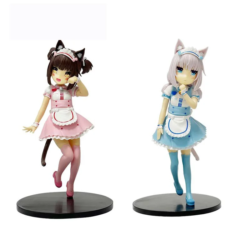 18cm nekopara anime figure kawaii girl chocolate cute action figure maid vanilla figurine collection model doll toys gifts
18cm nekopara anime figure kawaii girl chocolate cute action figure maid vanilla figurine collection model doll toys gifts