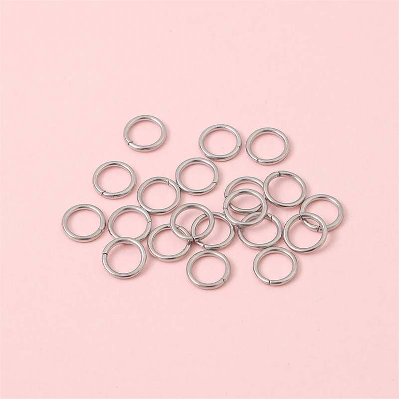 200pcs Stainless Steel Jewelry Findings Open Jump Ring Circle Split Connectors For Jewelry Making DIY Earring Bracelet Necklace 
200pcs Stainless Steel Jewelry Findings Open Jump Ring Circle Split Connectors For Jewelry Making DIY Earring Bracelet Necklace