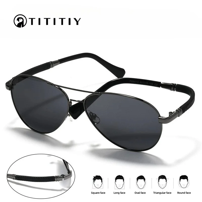 2026 New Double Bridge Memory Titanium Elastic Big Face Men Sunglasses Summer Outdoor Driving Fishing Polarized Sunglasses UV400
2026 New Double Bridge Memory Titanium Elastic Big Face Men Sunglasses Summer Outdoor Driving Fishing Polarized Sunglasses UV400