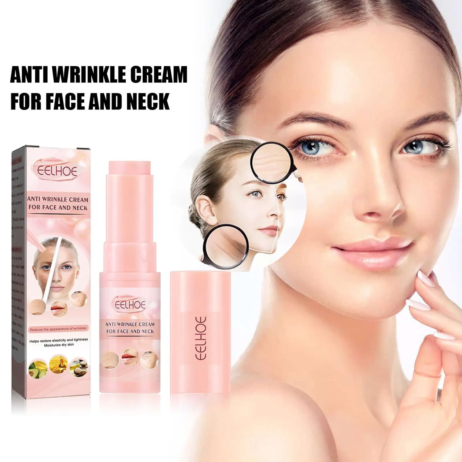 Collagen Multi Balm Stick Wrinkle Bounce Anti-Wrinkle Moisturizing Multi Balm Brighten Dull Skin Tone Cream Korean Cosmetics
Collagen Multi Balm Stick Wrinkle Bounce Anti-Wrinkle Moisturizing Multi Balm Brighten Dull Skin Tone Cream Korean Cosmetics