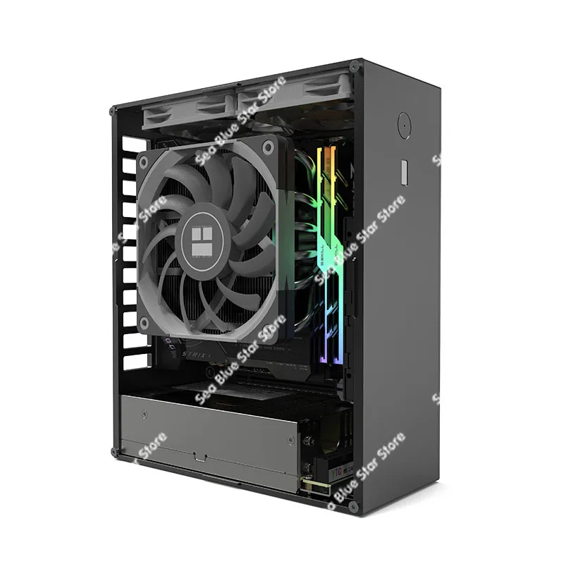 Lzmod 4L mini A24-V3 2.0 nuclear display 1u power supply itx chassis, all aluminum alloy
Lzmod 4L mini A24-V3 2.0 nuclear display 1u power supply itx chassis, all aluminum alloy