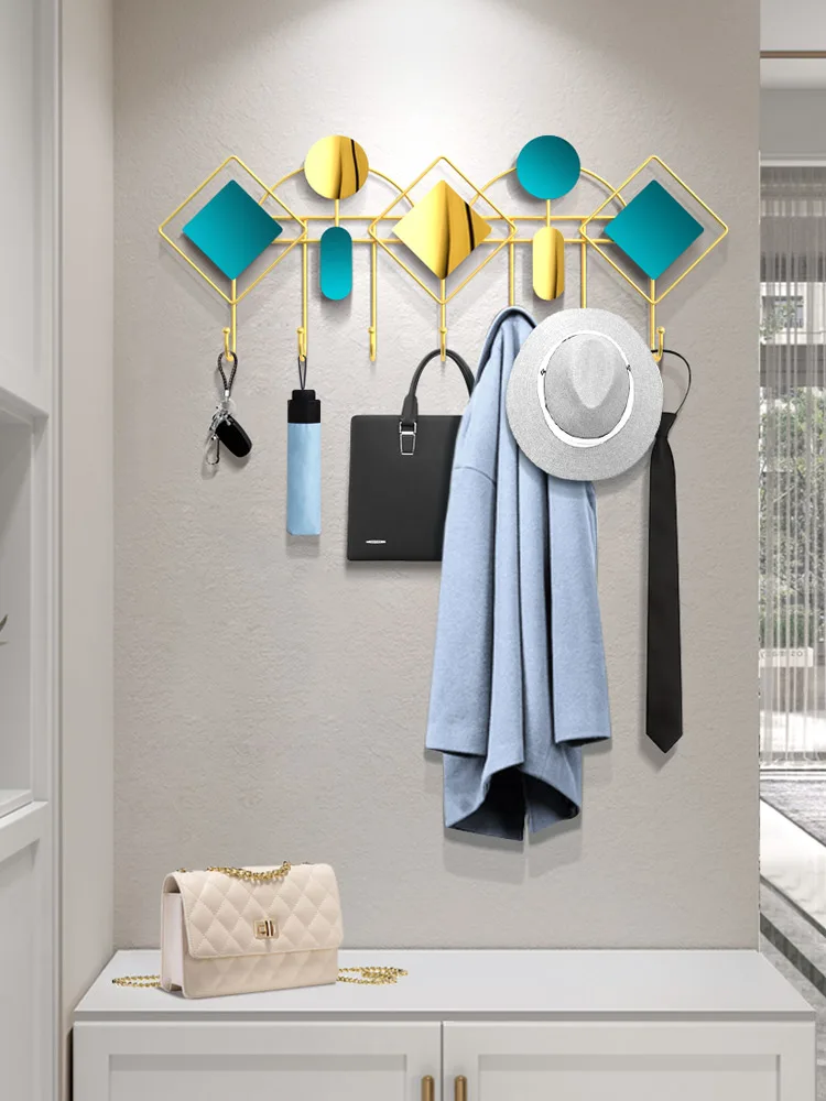 Coat Hanger Wall Hanging Wall Hook Entry Door Porch Clothes Hook Creative Light Luxury Home Coat Hook Free Punch
Coat Hanger Wall Hanging Wall Hook Entry Door Porch Clothes Hook Creative Light Luxury Home Coat Hook Free Punch