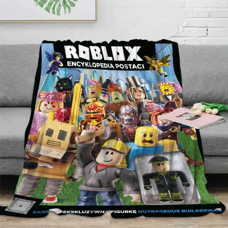 Robloxs Cute Flannel Blanket Thickened Cover Soft Warm Skin Friendly Blanket Family Sofa Blanket Flannel Cozy Blankets
Robloxs Cute Flannel Blanket Thickened Cover Soft Warm Skin Friendly Blanket Family Sofa Blanket Flannel Cozy Blankets