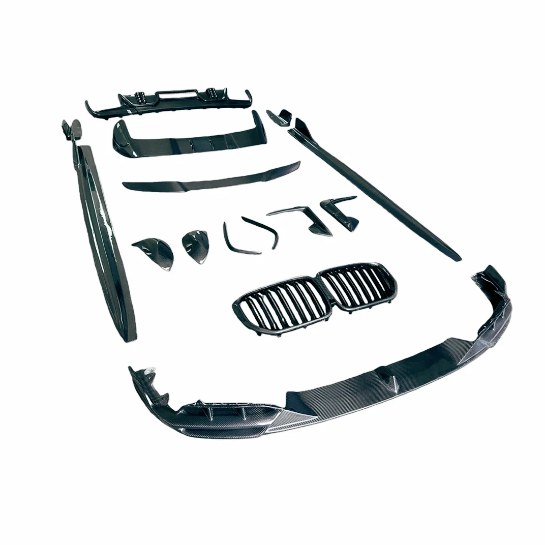 Lart Style Full Body Kit for BMW X5M F95 2020-2023 Carbon Fiber Front Lip Side Skirts Rear Diffuser Fender Vents Roof Spoiler
Lart Style Full Body Kit for BMW X5M F95 2020-2023 Carbon Fiber Front Lip Side Skirts Rear Diffuser Fender Vents Roof Spoiler