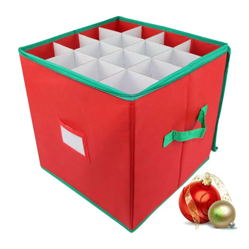 Christmas Ornament Storage Box Organizer Holds Up To 64 Xmas Ornaments Balls Holiday Decorations Storage Container Accessories 
Christmas Ornament Storage Box Organizer Holds Up To 64 Xmas Ornaments Balls Holiday Decorations Storage Container Accessories
