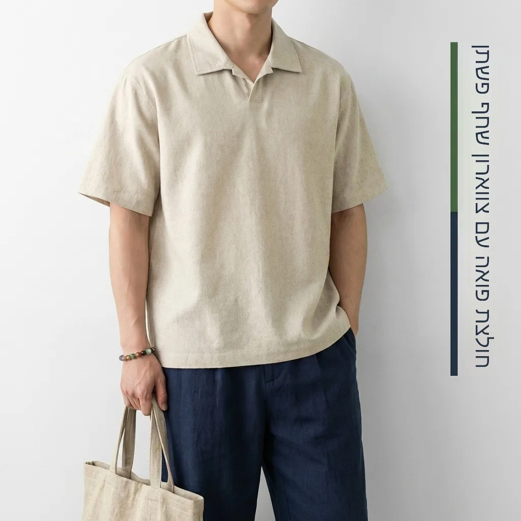 Men's Quality Shirts Breathable Pure Color Old Money Style 230g Lightweight Cotton Blend Short Sleeve Sea Collar
Men's Quality Shirts Breathable Pure Color Old Money Style 230g Lightweight Cotton Blend Short Sleeve Sea Collar