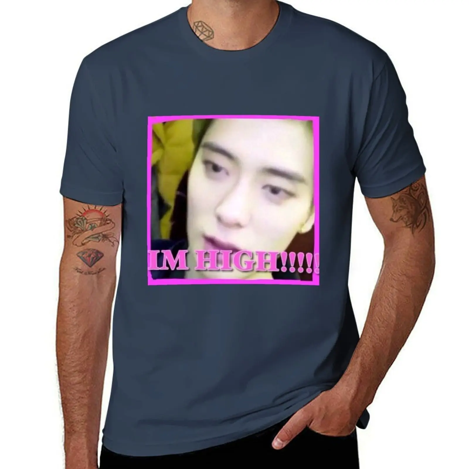 jaehyun im high!!!! T-Shirt Retro Graphic Print T-Shirt
jaehyun im high!!!! T-Shirt Retro Graphic Print T-Shirt