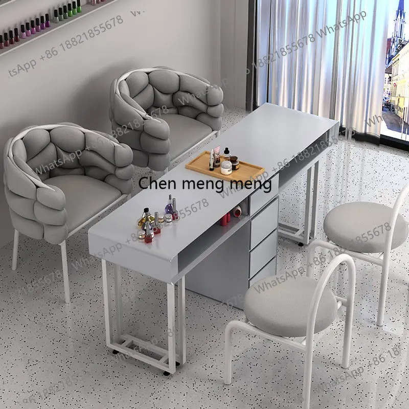 Nordic Cream Style Manicure Table Japanese Creative Iron Art High-end Manicure Table Nail Salon Furniture
Nordic Cream Style Manicure Table Japanese Creative Iron Art High-end Manicure Table Nail Salon Furniture