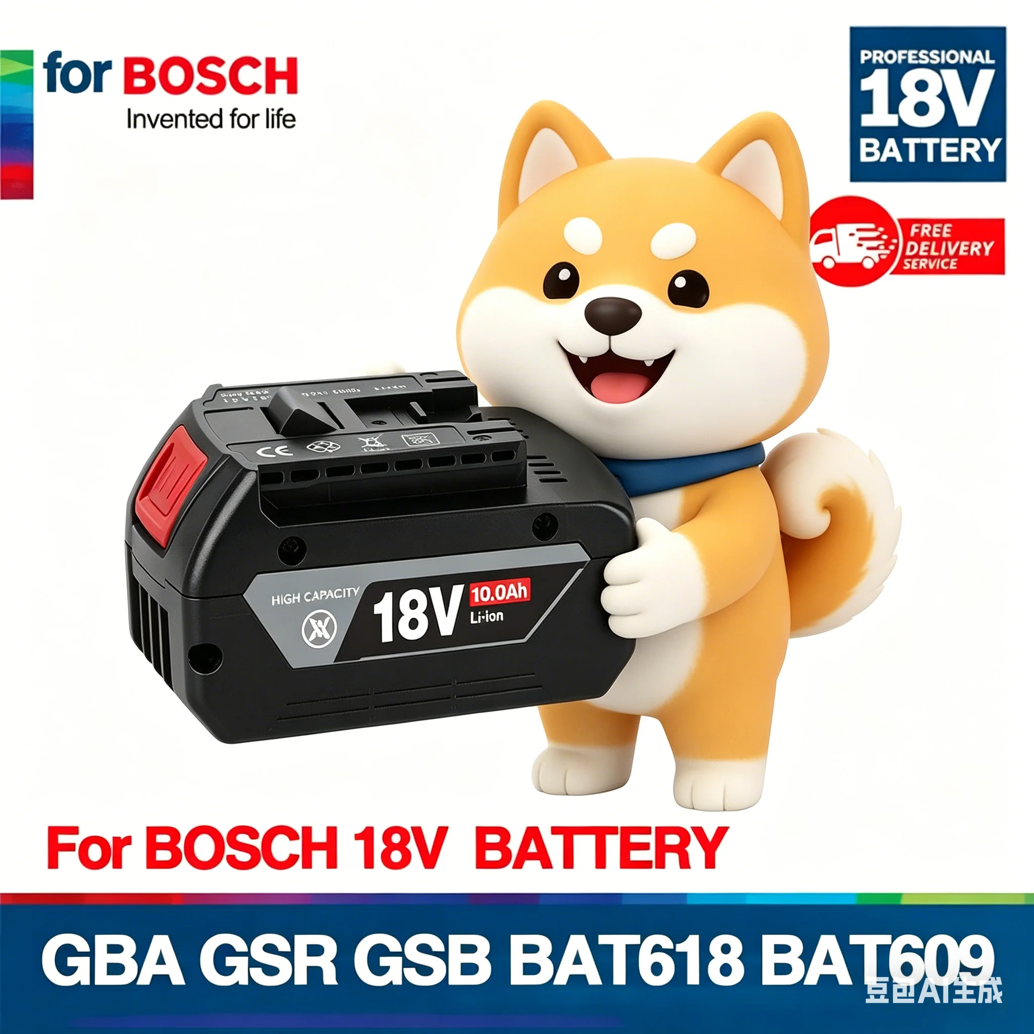 DHL 100% for Bosch original-Bosch 18V battery, 18V and 6000mAh backup batteries, Draadloze professional system, BAT609 BAT618
DHL 100% for Bosch original-Bosch 18V battery, 18V and 6000mAh backup batteries, Draadloze professional system, BAT609 BAT618