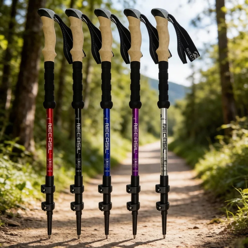 2Pcs Trekking Poles Walking Sticks, Telescopic Ultralight Premium Adjustable with Quick Lock, Hiking Cane Alpenstock
2Pcs Trekking Poles Walking Sticks, Telescopic Ultralight Premium Adjustable with Quick Lock, Hiking Cane Alpenstock