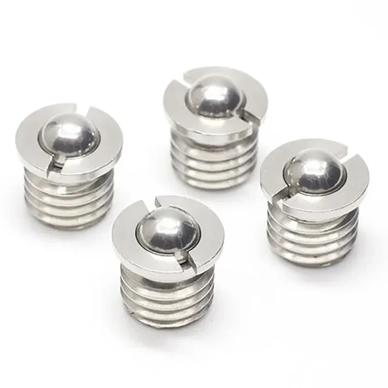 304 Stainless Flange Ball Plunger with Adjustable Spring Force and Quick Reset for Precision Machinery and Positioning Device
304 Stainless Flange Ball Plunger with Adjustable Spring Force and Quick Reset for Precision Machinery and Positioning Device