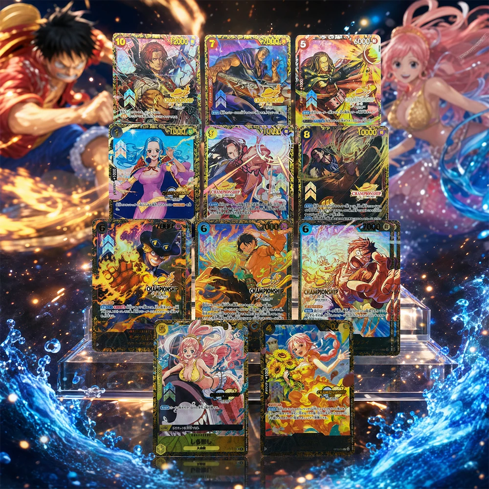 11Pcs/set Proxy Anime OPCG Collection Card Rebecca OP05-091 SR Championship Finals Card Promo Japanese Foil Card Vivian Luffy
11Pcs/set Proxy Anime OPCG Collection Card Rebecca OP05-091 SR Championship Finals Card Promo Japanese Foil Card Vivian Luffy
