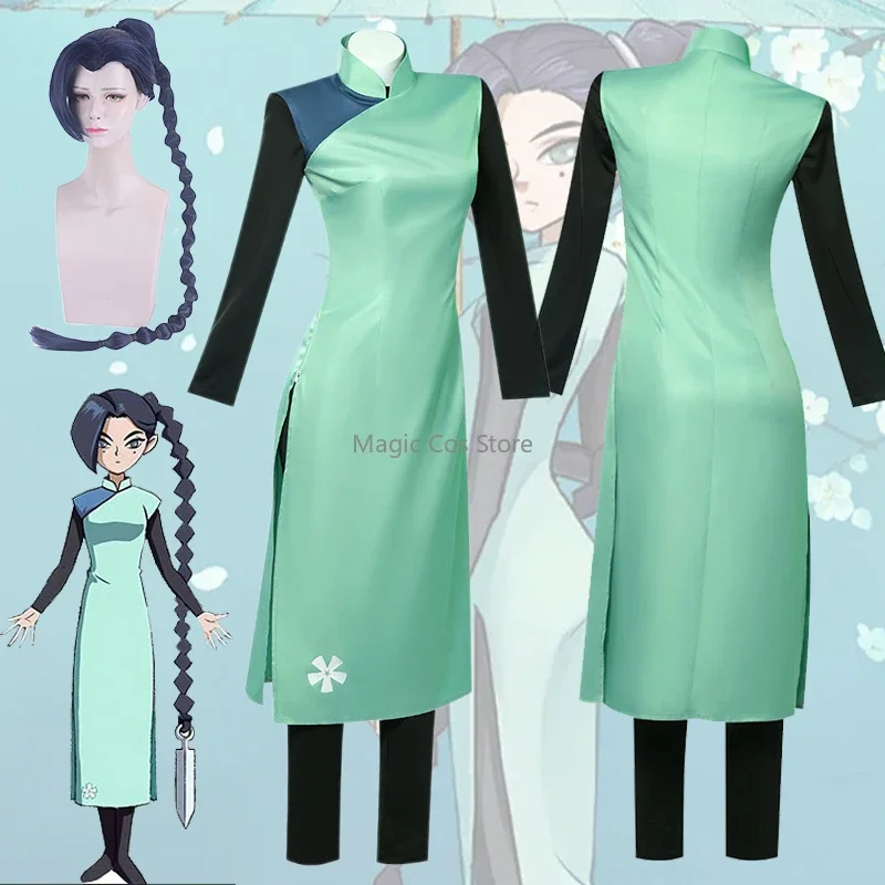 Anime Killer Seven Cosplay Scissor Seven Thirteen Costume Role Play Dress Qipao Wig Set Hallowmas Party Animation Prop for Woman
Anime Killer Seven Cosplay Scissor Seven Thirteen Costume Role Play Dress Qipao Wig Set Hallowmas Party Animation Prop for Woman
