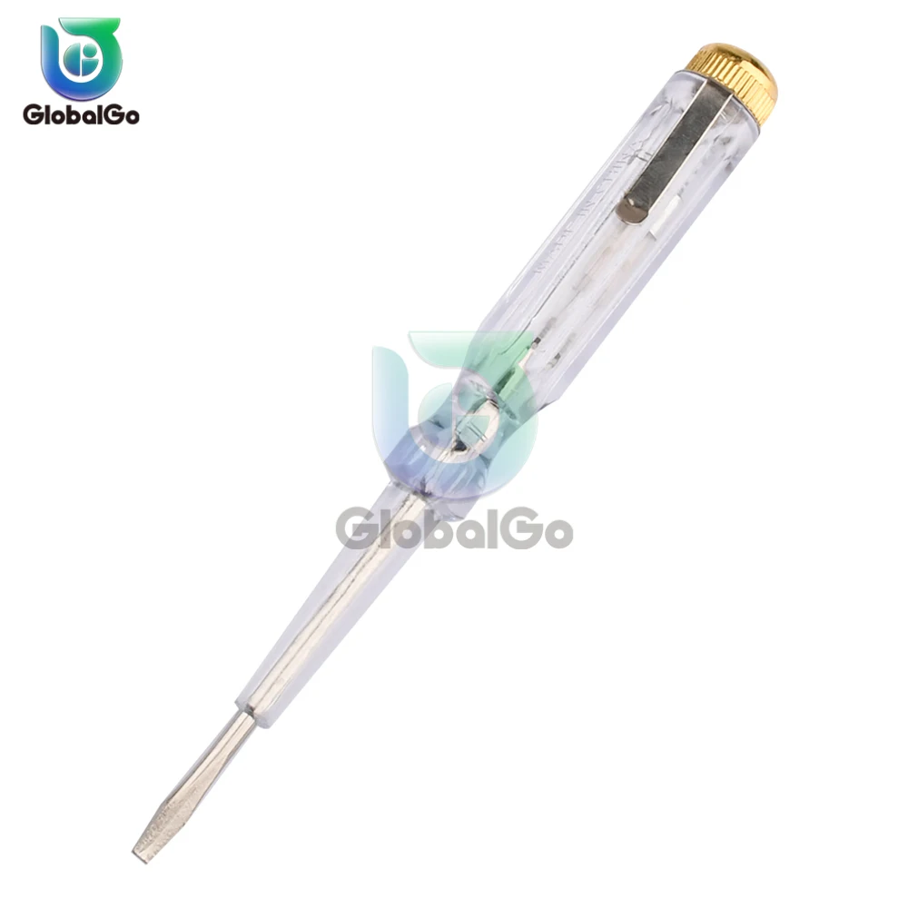 Tester Screwdriver Voltage Detector Pen Light Circuit Tester Electric Test Pen Screwdriver AC DC 100-500V
Tester Screwdriver Voltage Detector Pen Light Circuit Tester Electric Test Pen Screwdriver AC DC 100-500V