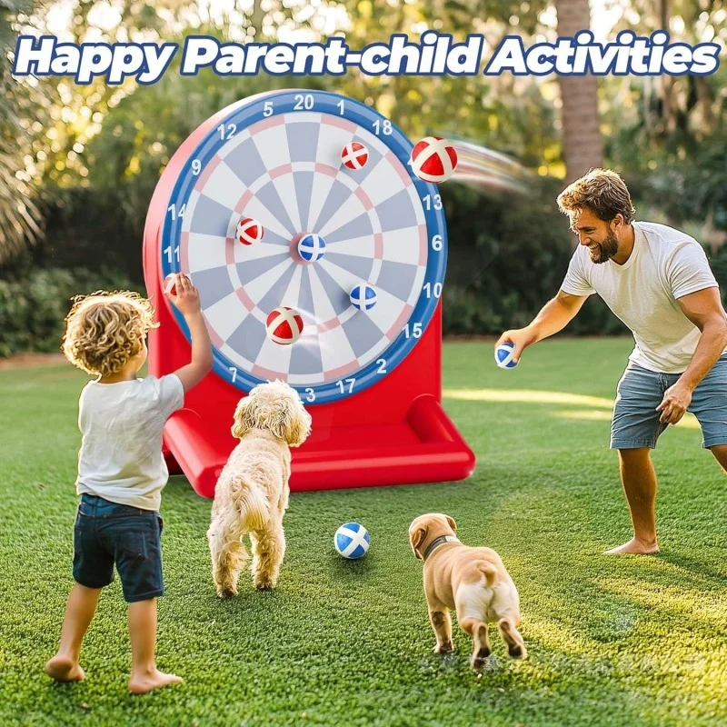 PVC Sticky Throwing Game Inflatable Unicorn Football Dart Board Water Target Outdoor Garden Toys for Kids Family Party Fun Play
PVC Sticky Throwing Game Inflatable Unicorn Football Dart Board Water Target Outdoor Garden Toys for Kids Family Party Fun Play